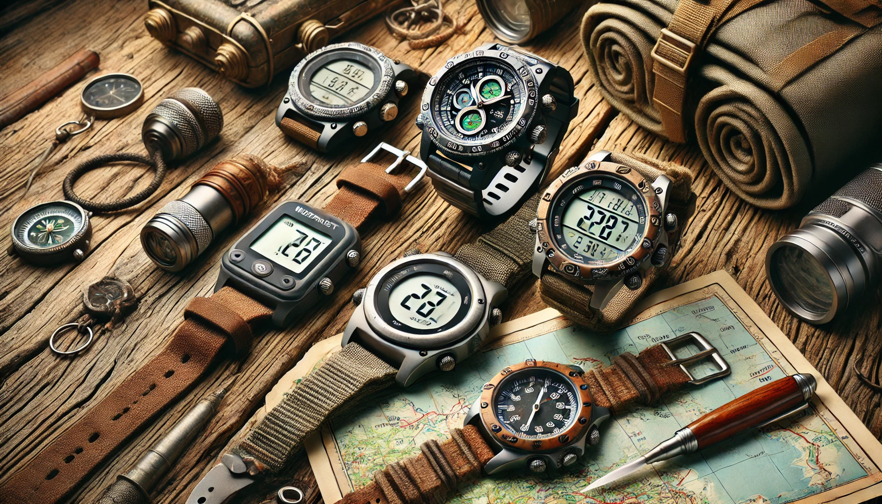 Essential Outdoor Gear: Wrist Compasses and Thermometers